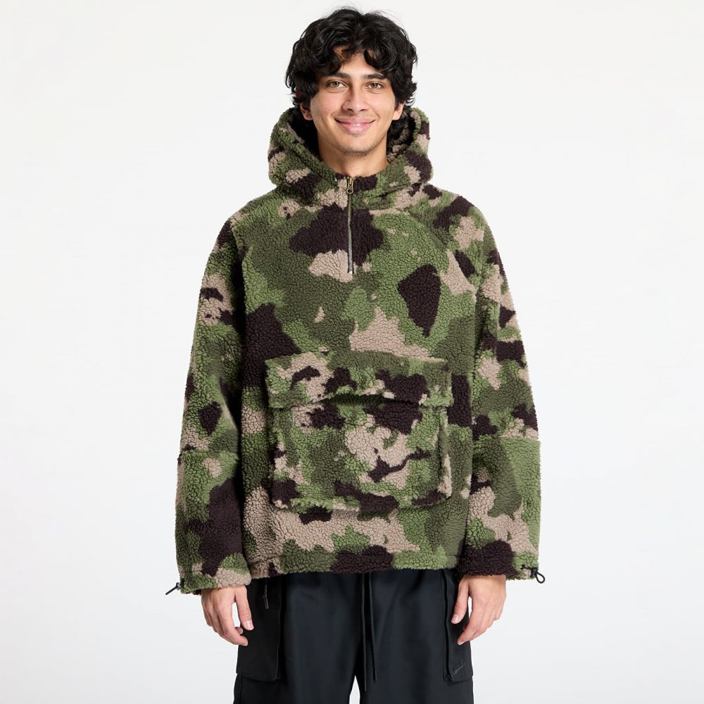 Mikina Vans LX Oversized Sherpa Hoodie Classic Camo M