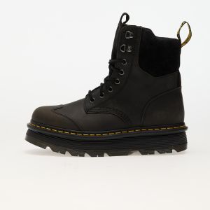 Tenisky Dr. Martens Zebzag 8 Tie Black E.H. Suede & Charcoal Grey Burnished Waxy Pull Up EUR 43