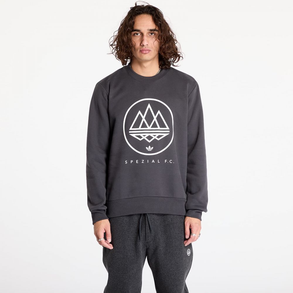 Mikina adidas Spezial Fleece Longsleeve Sweatshirt Utility Black L