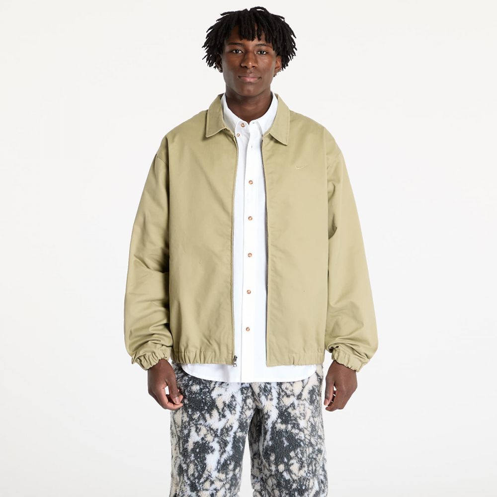 Bunda Nike Life Men's Woven Harrington Jacket Neutral Olive/ Neutral Olive L