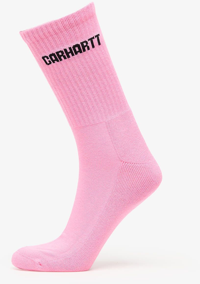 Carhartt WIP Industry Socks 1-Pack Lumo Pink/ Black Universal