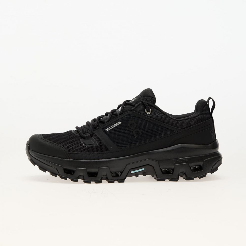 Tenisky On W Cloudrock Low WP Black/ Black EUR 37