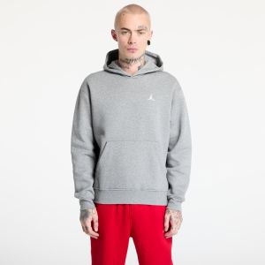 Mikina Jordan Brooklyn Fleece Men's Pullover Hoodie Carbon Heather/ White L