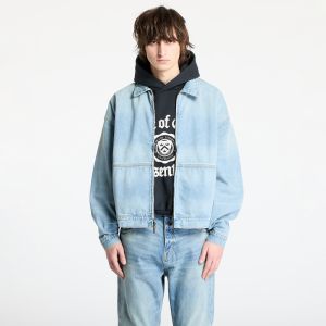 Bunda Fear Of God ESSENTIALS Denim Trucker Jacket Vintage Blue XL