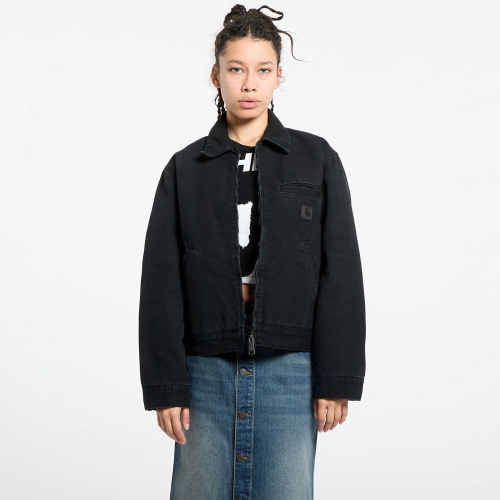 Bunda Carhartt WIP W' Dayton Jacket Black Stone Canvas S