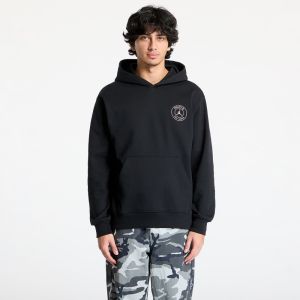 Mikina Jordan Paris Saint-Germain Men's Fleece Pullover Hoodie Off Noir/ Black S