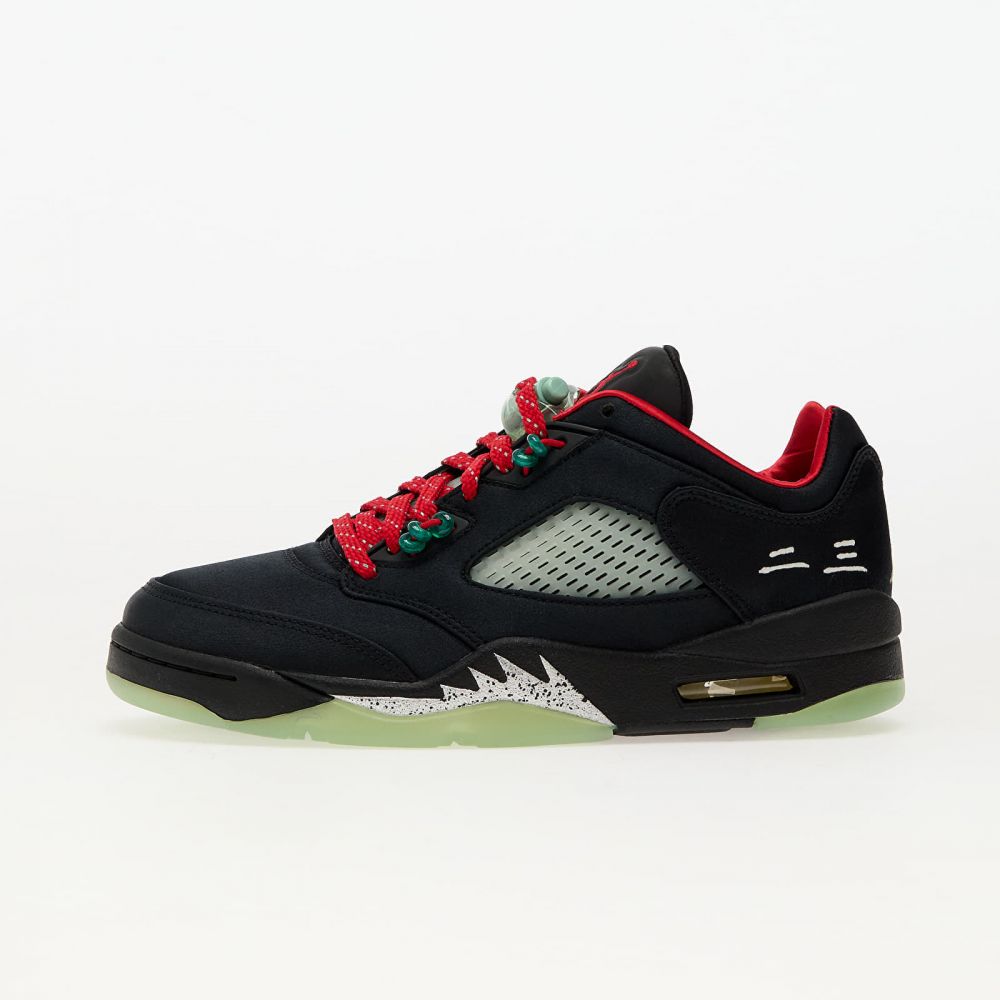 Tenisky Air Jordan 5 Retro Low SP Black/ Classic Jade-Fire Red EUR 36