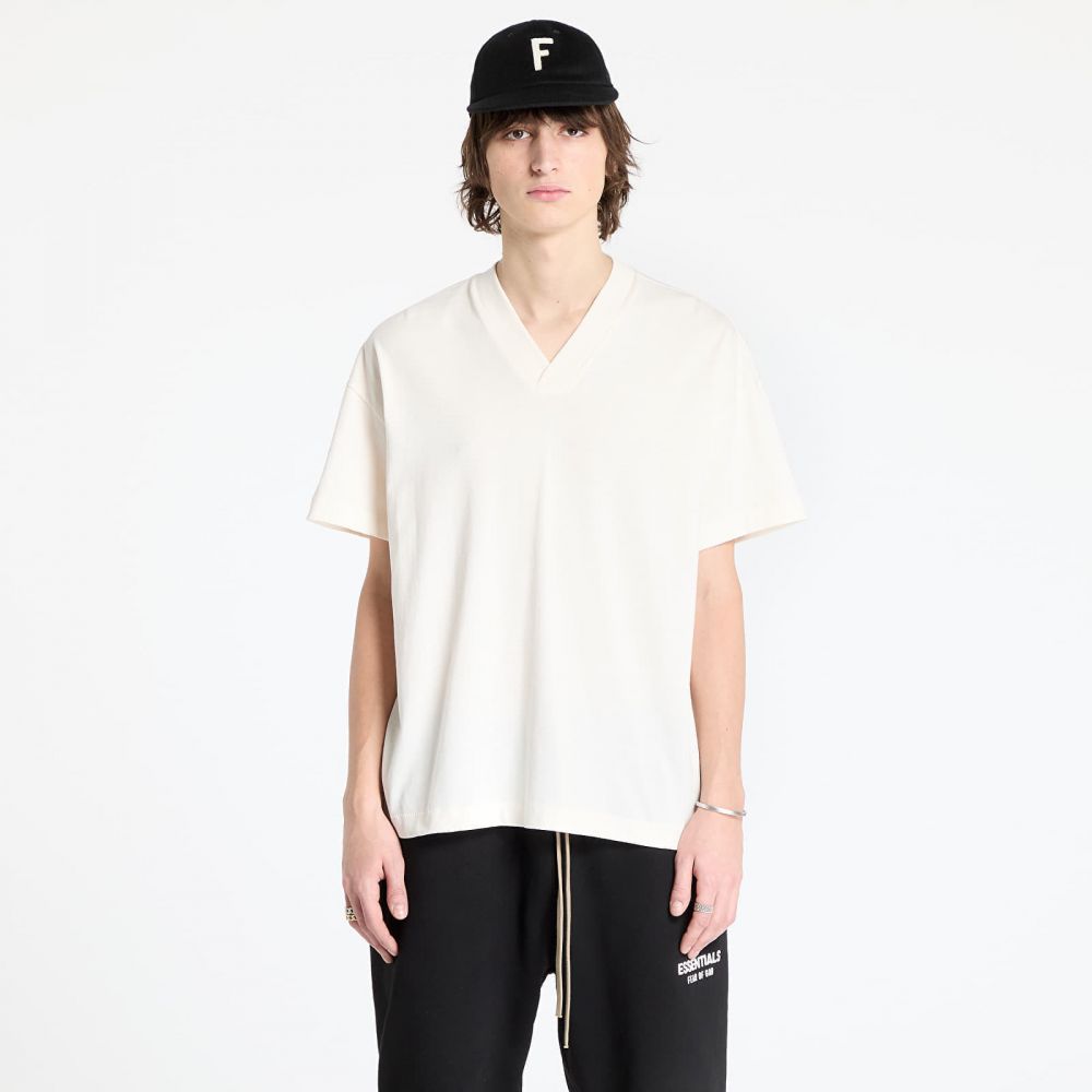 Tričko Fear Of God ESSENTIALS 3-Pack Essential V-Neck T-Shirt Shell S