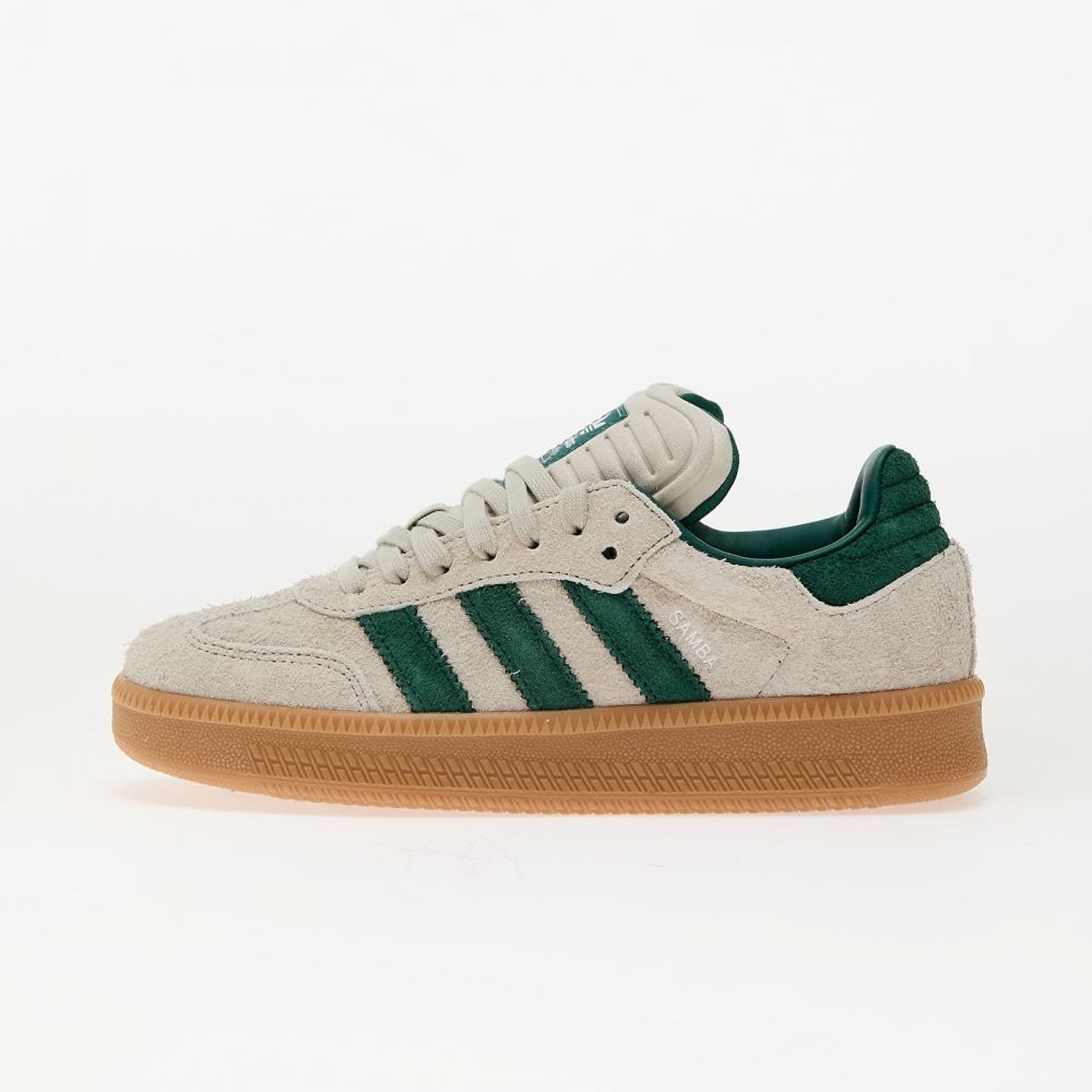 Tenisky adidas Samba Xlg Putty Grey/ Collegiate Green/ Gum 3 EUR 36 2/3
