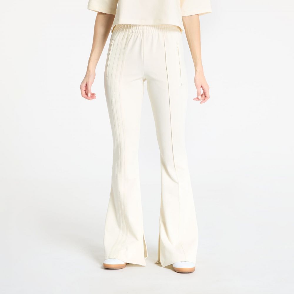 Kalhoty adidas 3 Stripes Flared Firebird Trackpant Cream White M