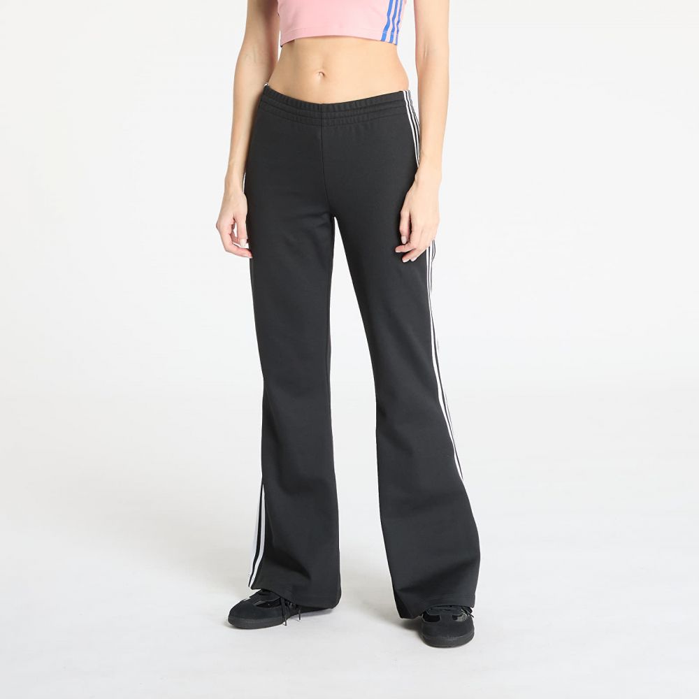 Kalhoty adidas Adicolor 3 Stripe Flared Track Pant Black XS