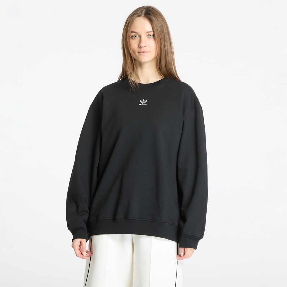 Mikina adidas Essentials Oversized French Terry Sweatshirt Black L