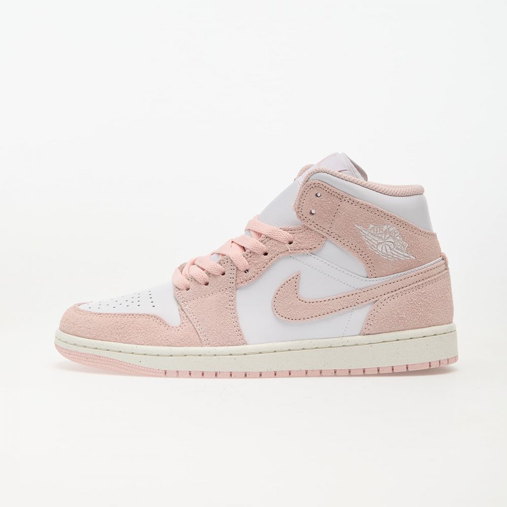 Tenisky Air Jordan 1 Mid SE White/ Legend Pink-Sail EUR 42