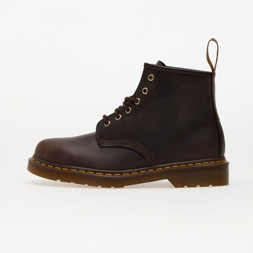 Tenisky Dr. Martens 101 Dark Brown Crazy Horse EUR 39