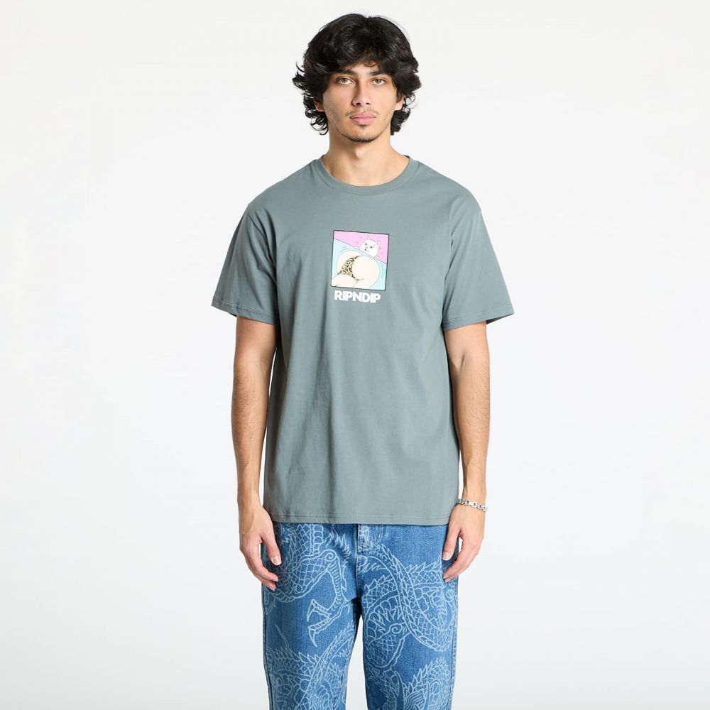 Tričko RIPNDIP Peaches And Nerm Tee Charcoal L