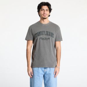 Tričko Tommy Jeans Reg Vintage Varsity Tee Black L
