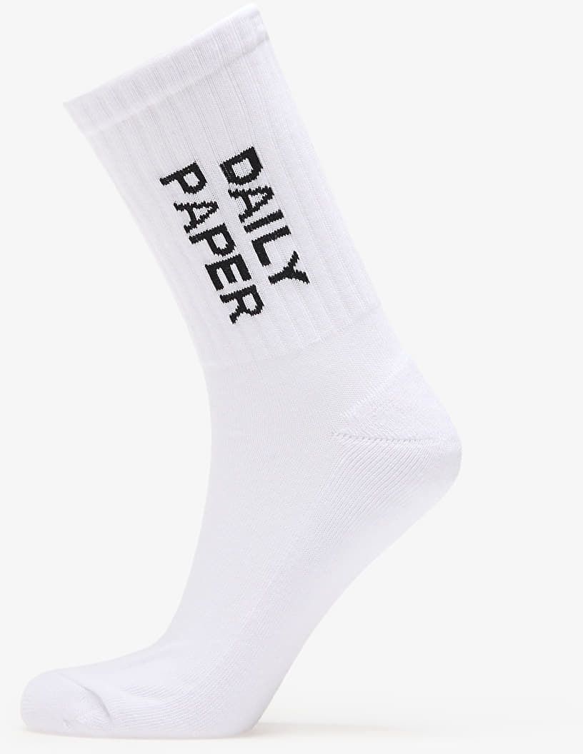 Daily Paper Logotype Socks White/ Black Universal