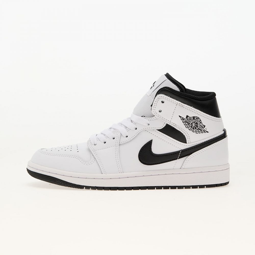 Tenisky Air Jordan 1 Mid White/ Black-White-Black EUR 44