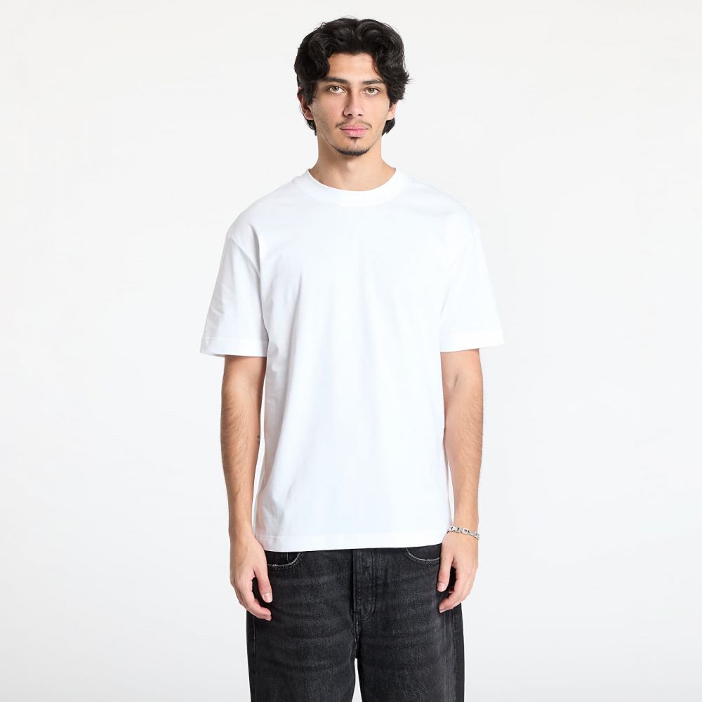Tričko Calvin Klein Jeans Soft Layered Monogram Tee White M