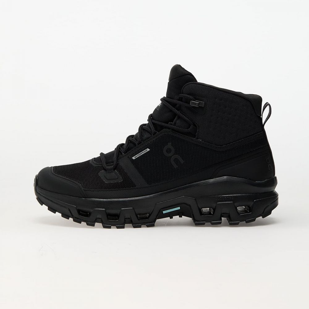 Tenisky On M Cloudrock Mid WP Black/ Black EUR 44