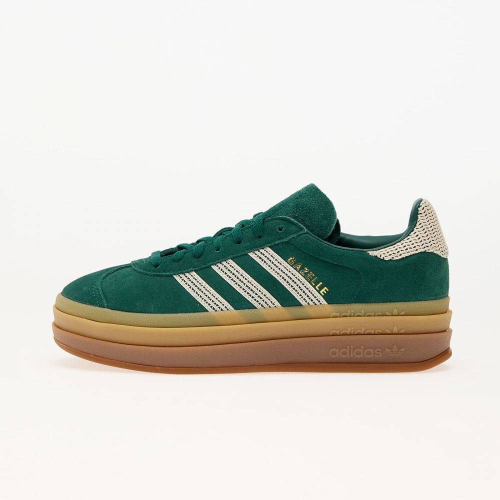 Tenisky adidas Gazelle Bold W Collegiate Green/ Wonder White/ Gold Metallic EUR 36 2/3