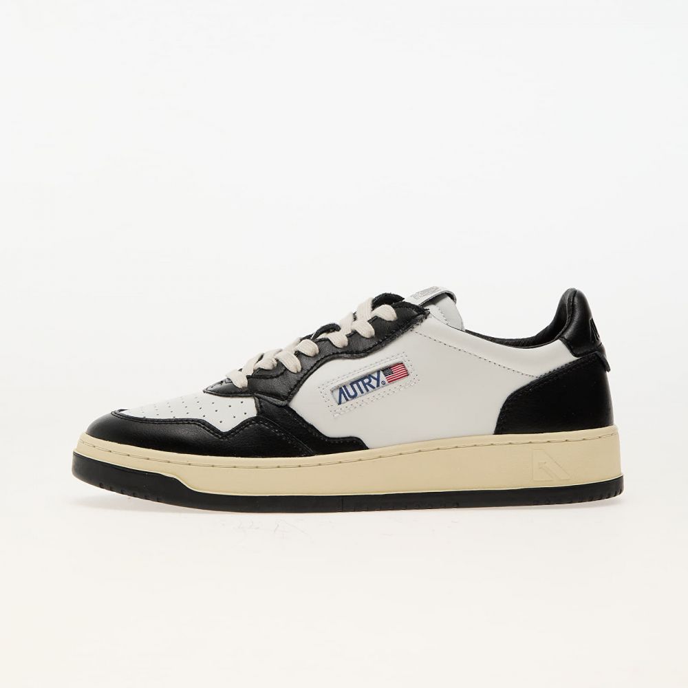 Tenisky Autry Medalist Low Man Leat/ Leat Wht/ Blk EUR 43