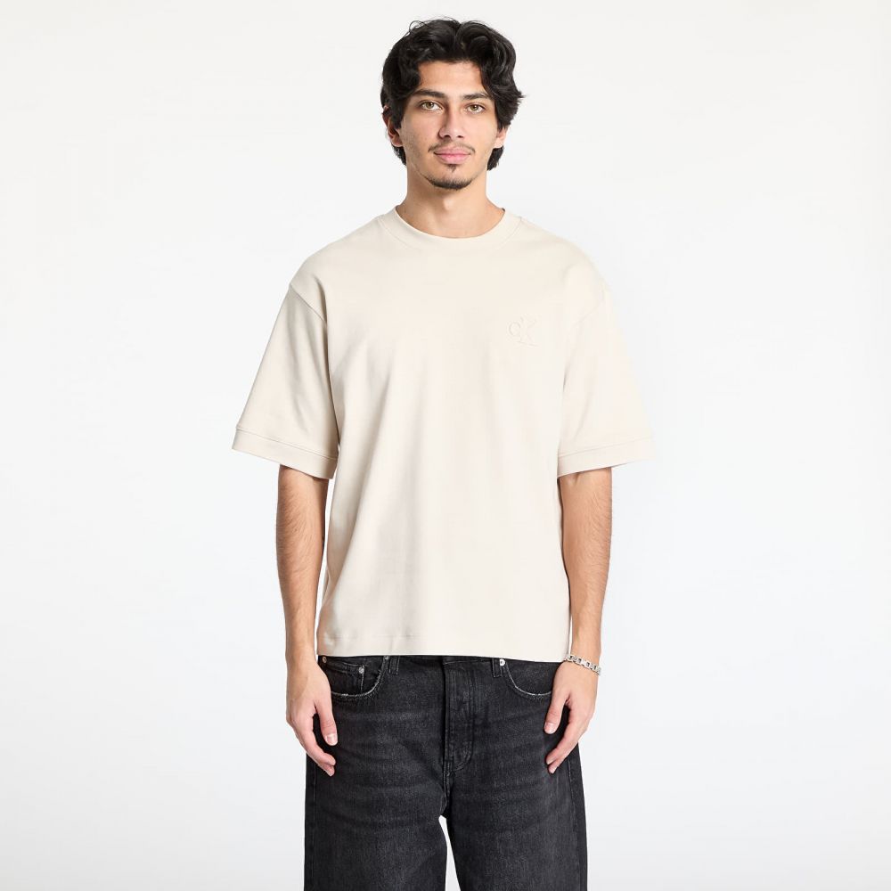 Tričko Calvin Klein Jeans Interlock Tee Gray M