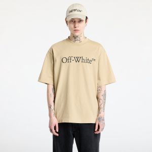Tričko Off-White Big Bookish Skate S/S Tee Creme Brulée L
