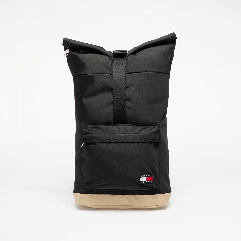 Tommy Jeans Essential Daily Rollto Backpack Black Universal