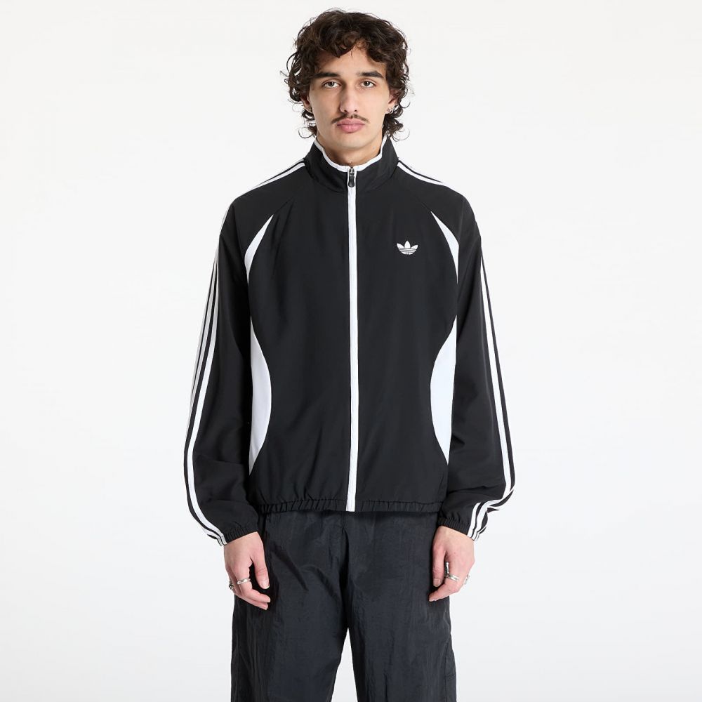 Bunda adidas Adicolor Teamgeist Track Top Black/ White XXL
