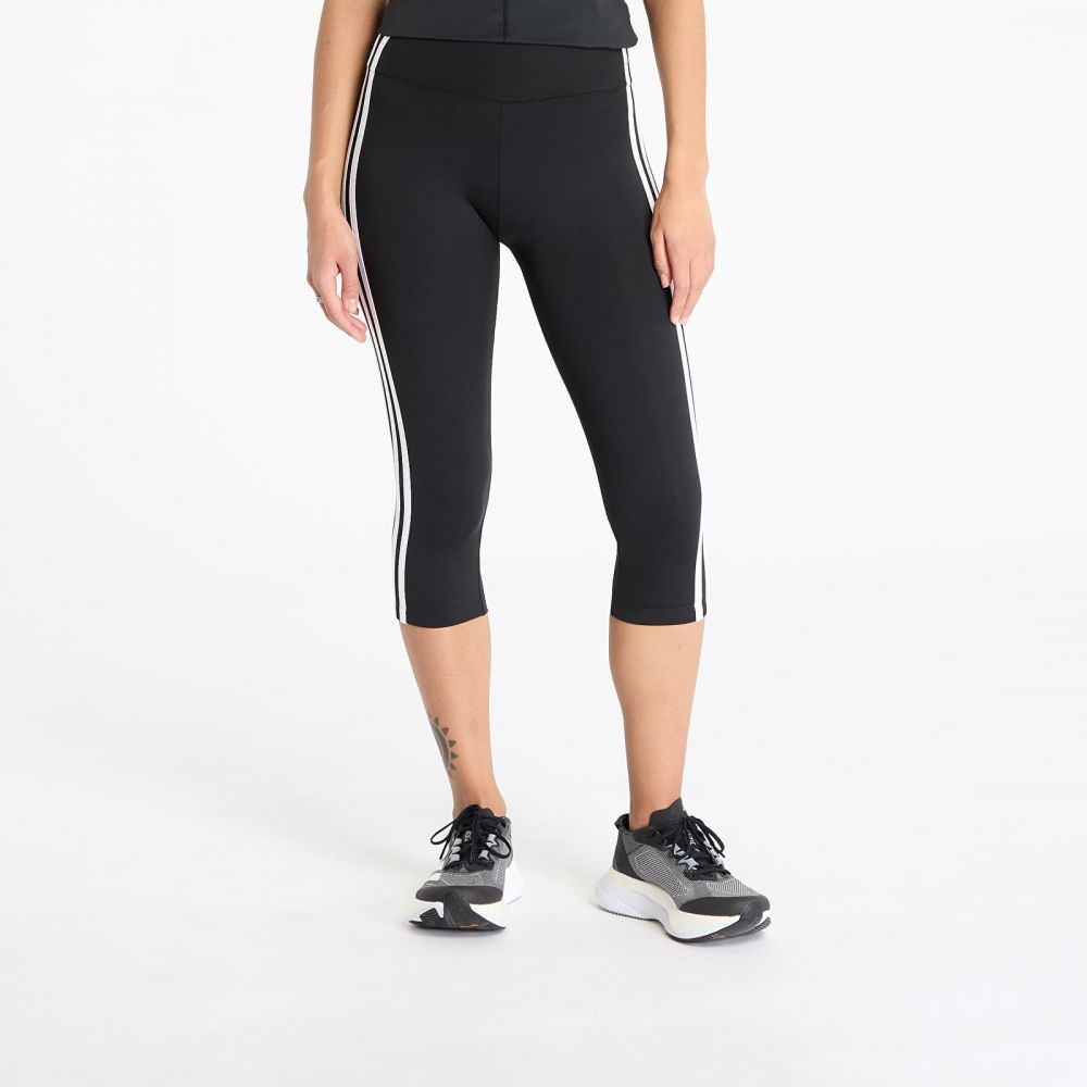 Legíny adidas Adicolor 3 Stripe Carpi Leggings Black/ Black XS