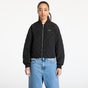 Bunda Calvin Klein Jeans Low Quilted Bomber Jacket Black L