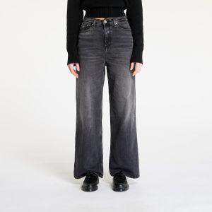 Kalhoty Tommy Jeans Claire High Rise Wide Jeans Denim Black W26/L30