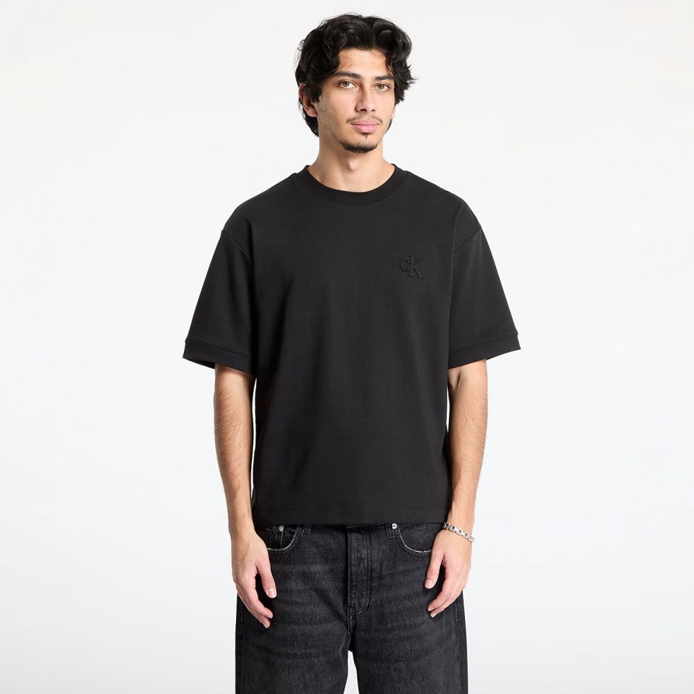 Tričko Calvin Klein Jeans Interlock Tee Black XL