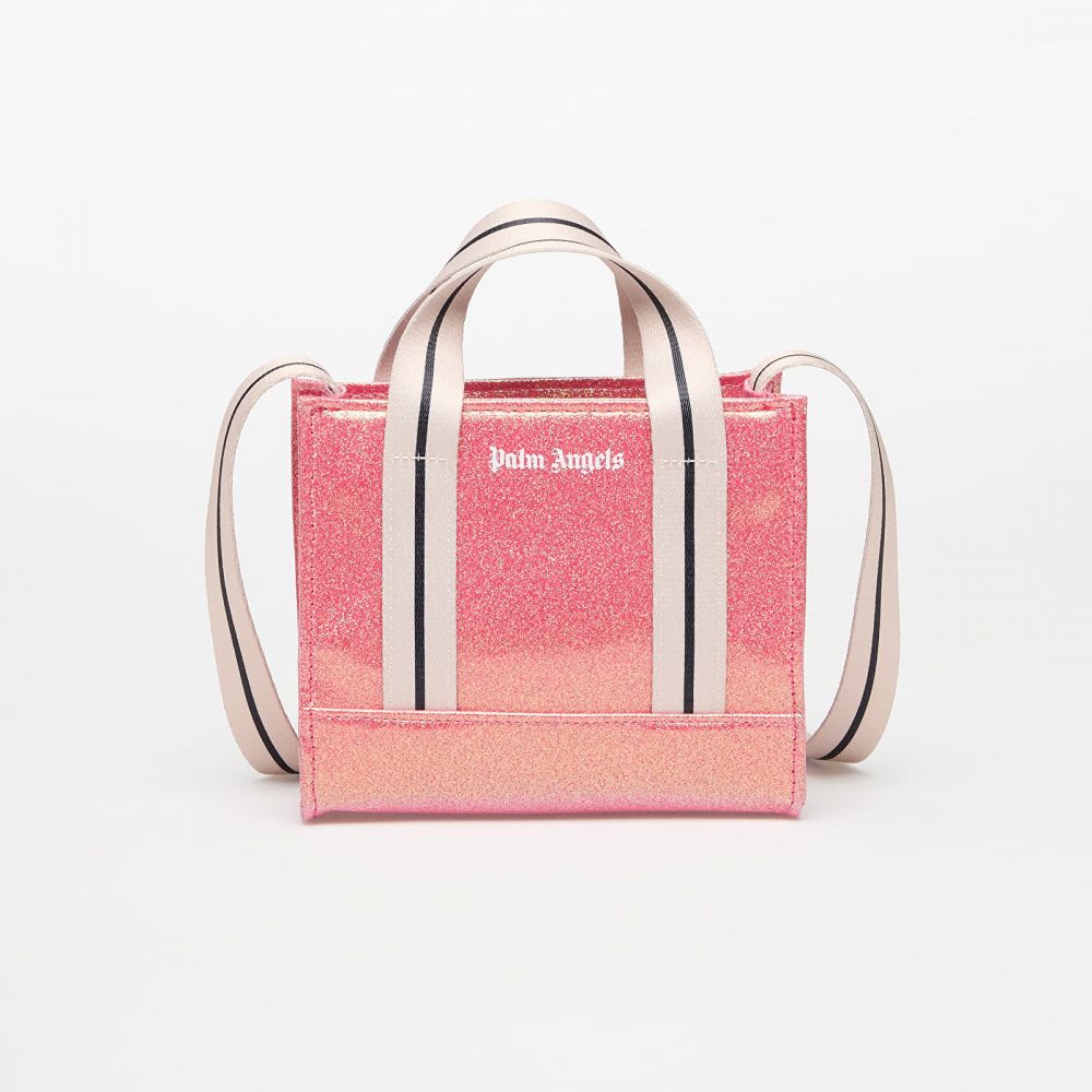 Palm Angels Glitter Mini Tote Cherry/ Off White Universal