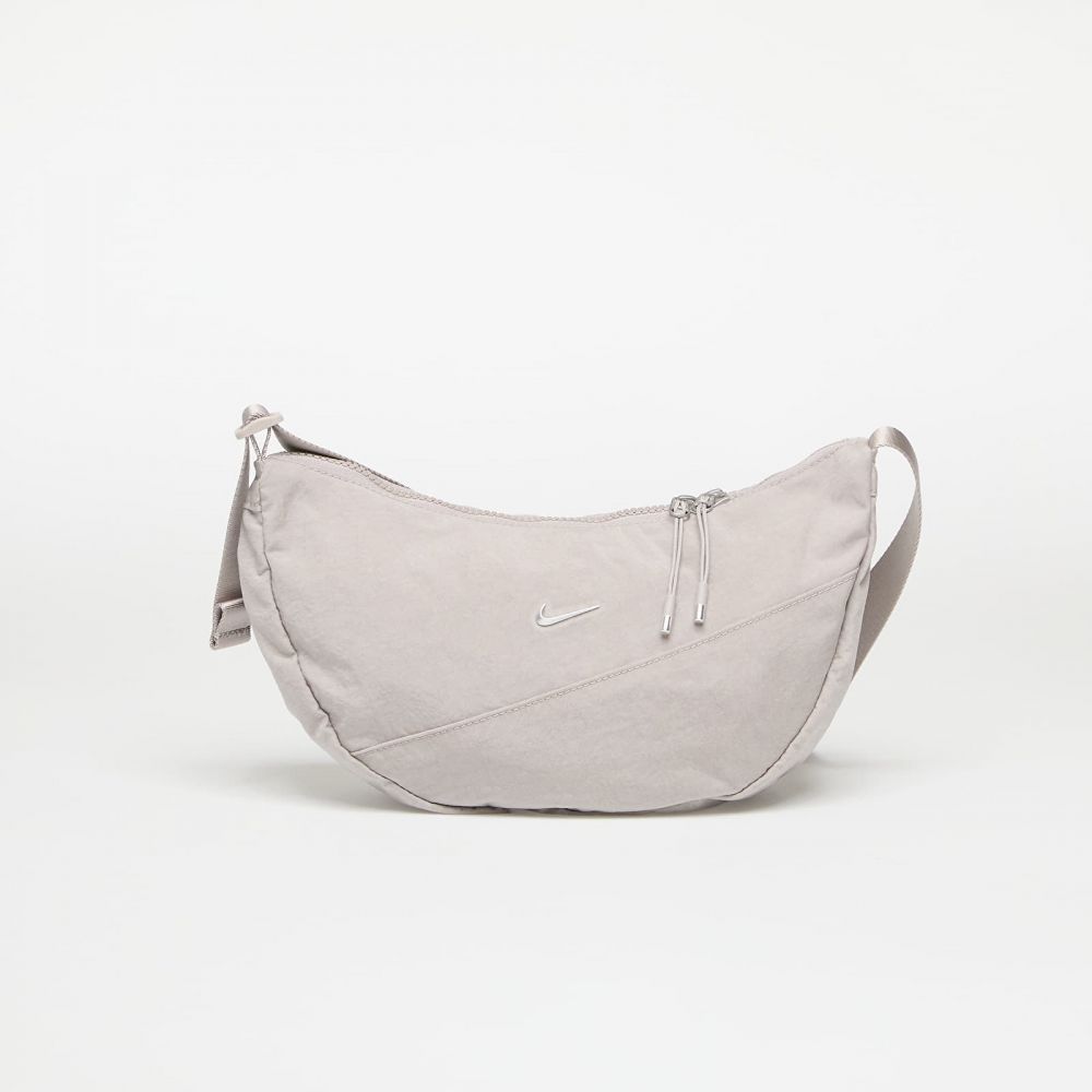 Taška Nike Aura Crescent 4L Crossbody Bag College Grey/ College Grey/ Matte Silver 4 l