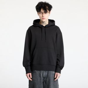 Mikina Calvin Klein Jeans Soft Layered Monogram Hoodie Black S