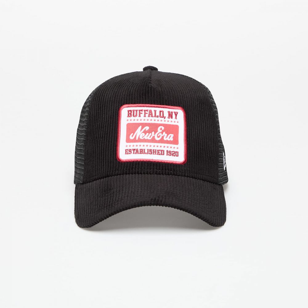 Šiltovka New Era 9FORTY A-Frame Trucker Adjustable Cap Patch Cord Black Universal