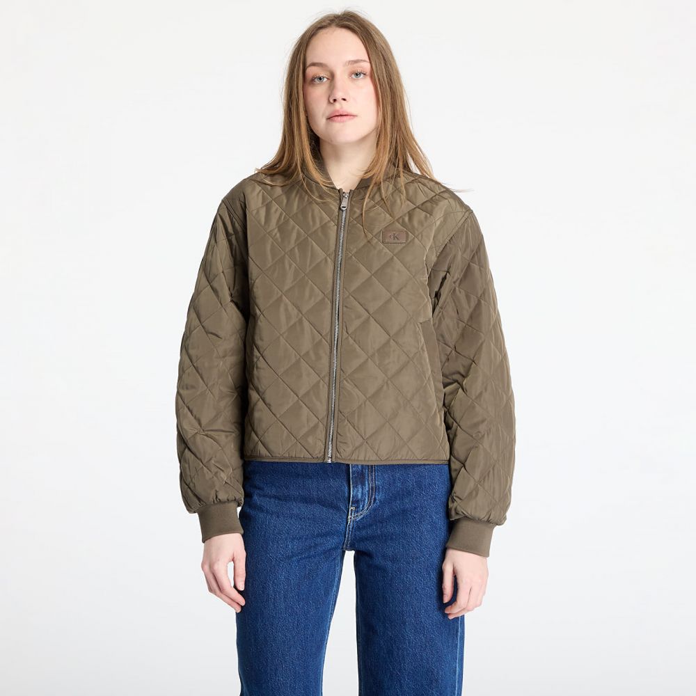 Bunda Calvin Klein Jeans Quilted Jacket Gray L