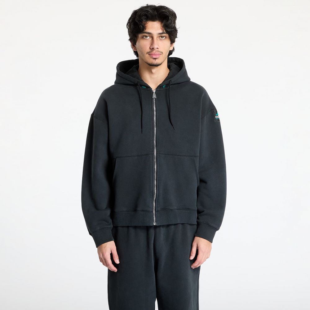 Mikina adidas Equipment oriFleece Full - Zip Hoodie Black/ Black L