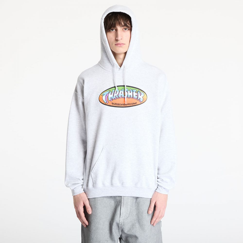 Mikina Thrasher Ninety Five by Spanky Hoodie Ash Grey L