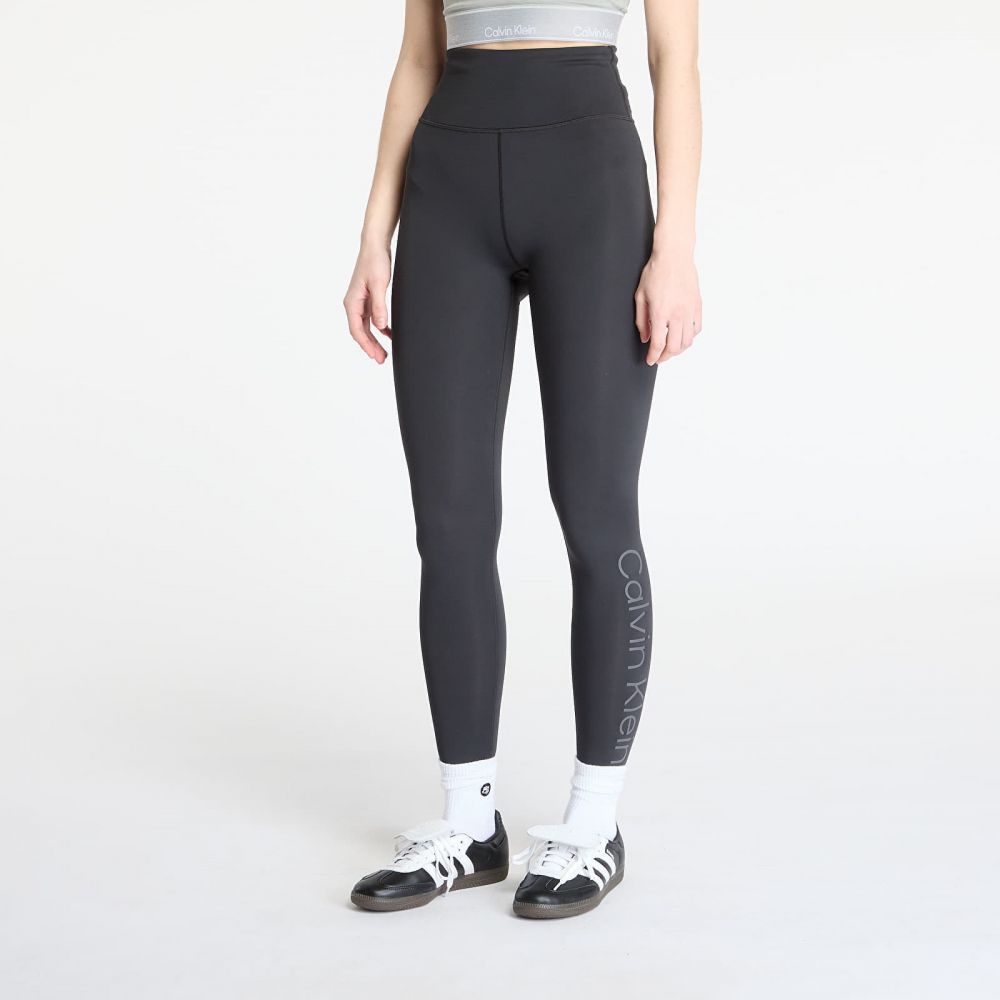 Legíny Calvin Klein Sport Modern Sport High Rise Full Leggings Black M