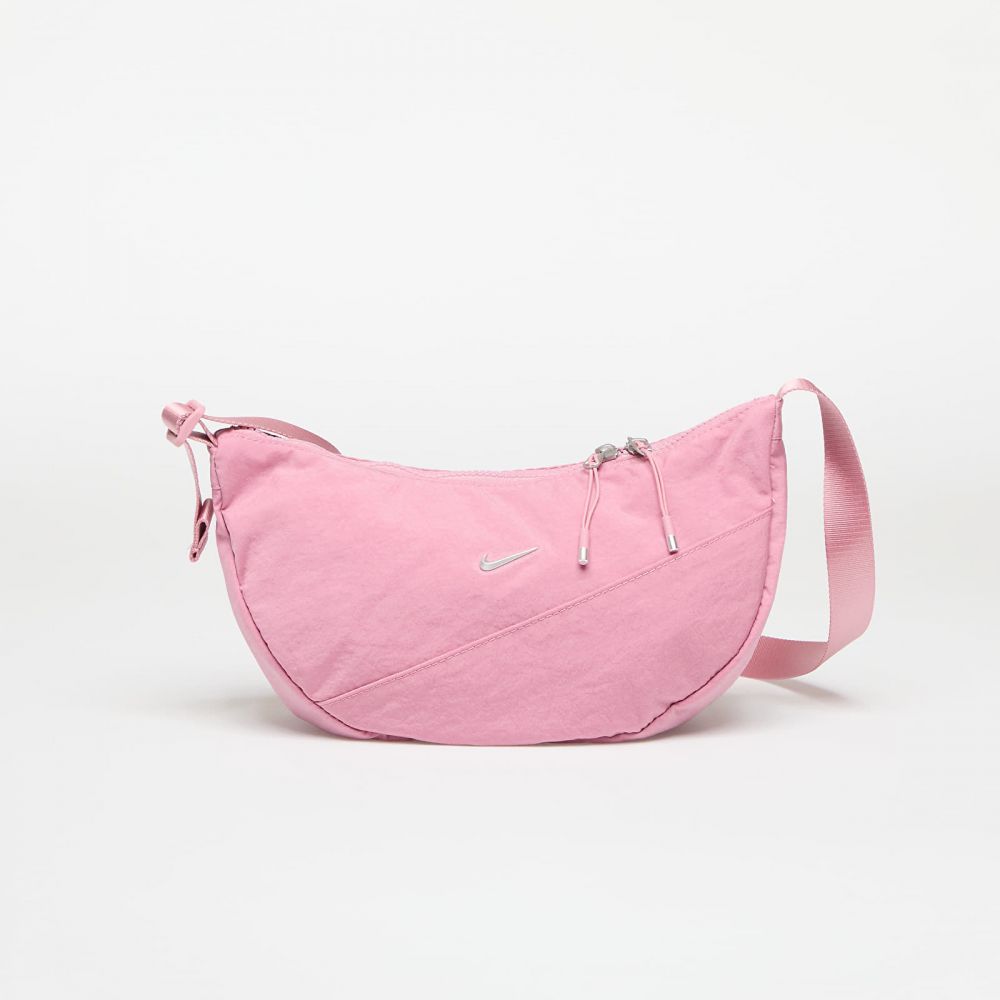 Taška Nike Aura Crescent Crossbody Bag Elemental Pink/ Matte Silver 4 l