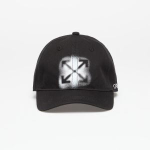 Šiltovka Off-White Kids Arrow Spray Baseball Cap Black/ White II