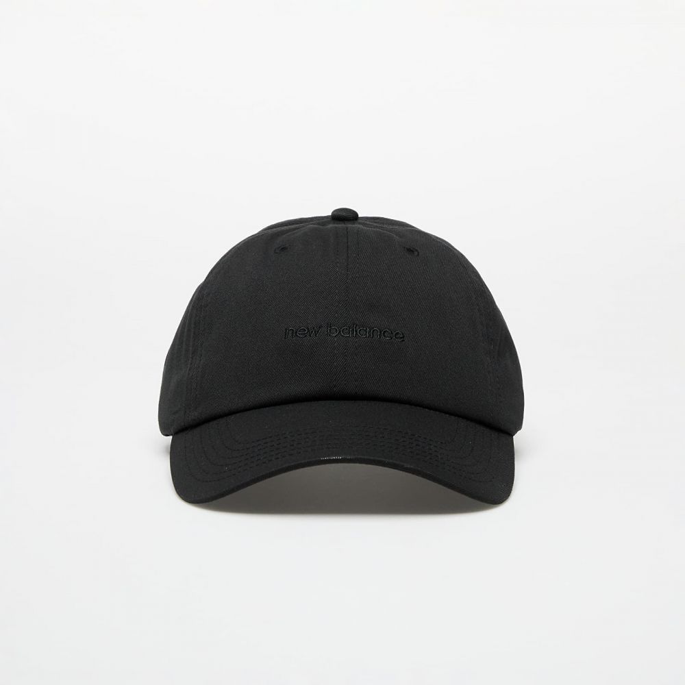 Šiltovka New Balance Women's 6 Panel Linear Logo Cap Black Universal