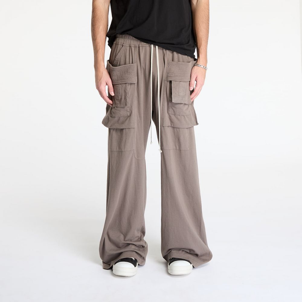 Kalhoty Rick Owens DRKSHDW Creatch Wide Cargo Drawstring Dust XL