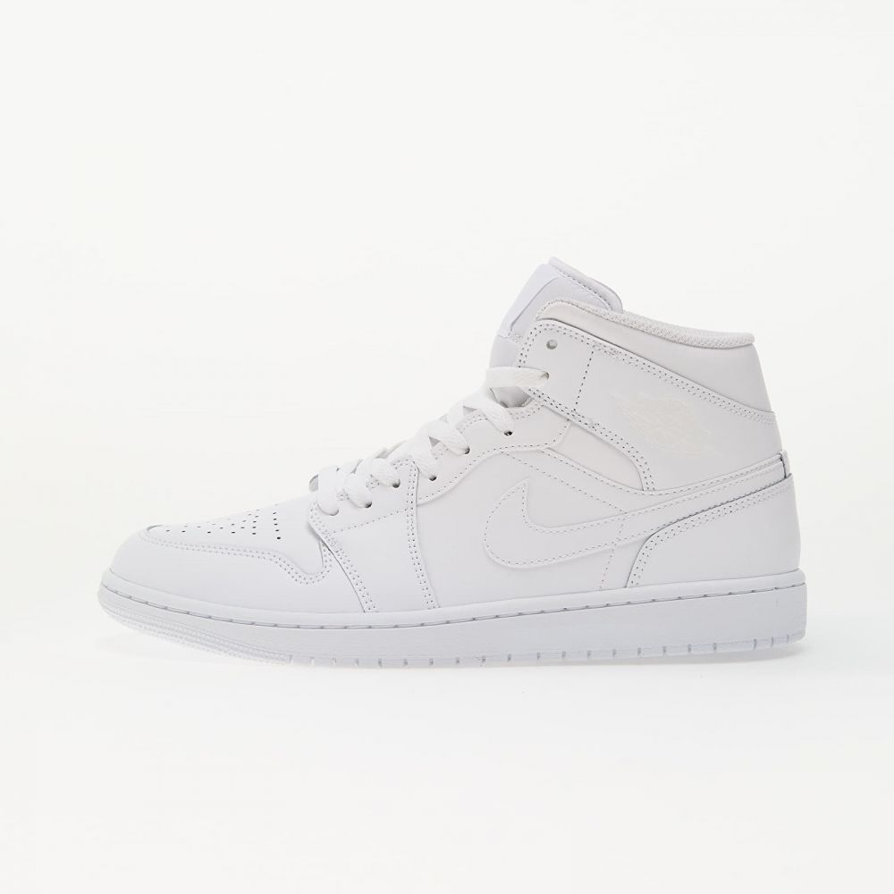 Tenisky Air Jordan 1 Mid White/ White-White EUR 44