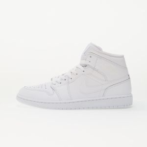 Tenisky Air Jordan 1 Mid White/ White-White EUR 44