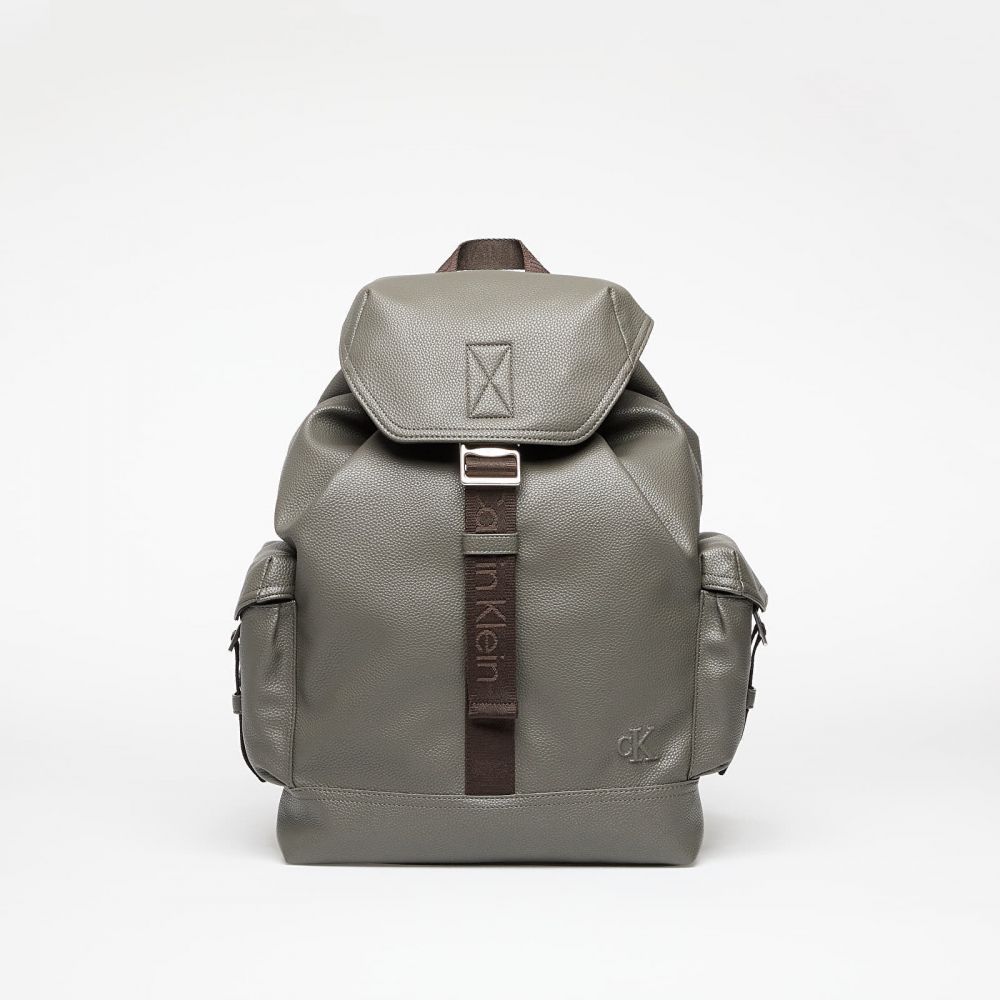 Calvin Klein Jeans Cargo Flap Backpack Gray Universal
