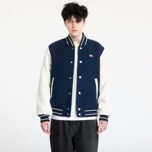 Bomber Tommy Jeans Wool Blend Varsity Jacket Blue XL